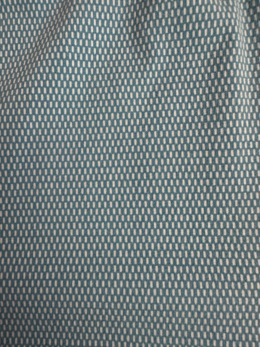 Buttercloth Men’s Sky Blue Polo with White Trim - Picture 2 of 3